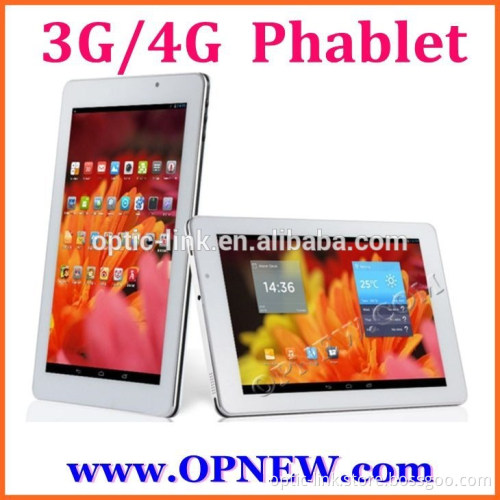 9 inch 3G phone tablet WCDMA MTK8382 QuadCore Dual Sim 850/2100/1900 4bands Bluetooth